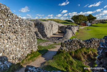 Old Sarum (image courtesy of Visit Wiltshire)