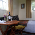 Inside Bluebell Shepherd's Hut