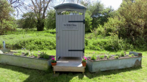 Shepherd's Hut Shower Shack